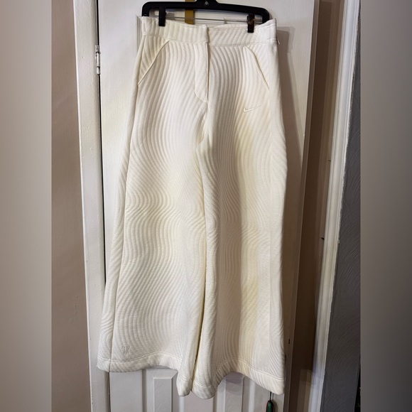 Nike Serena Williams Design Crew Sportswear Wide-Leg High Waist Knit Pants